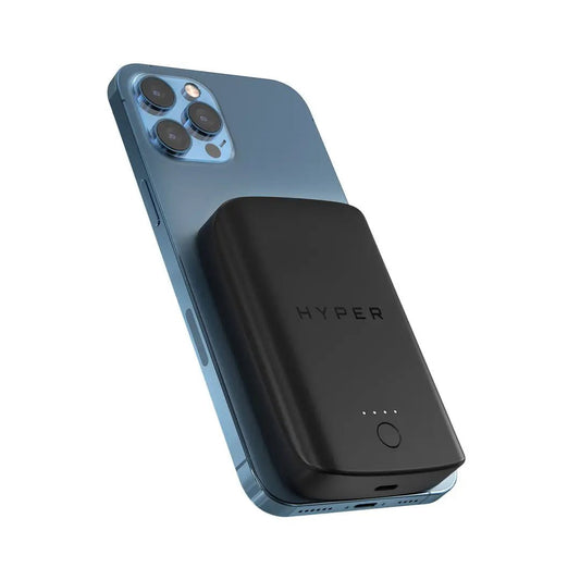 Magnetic Wireless Charger in use