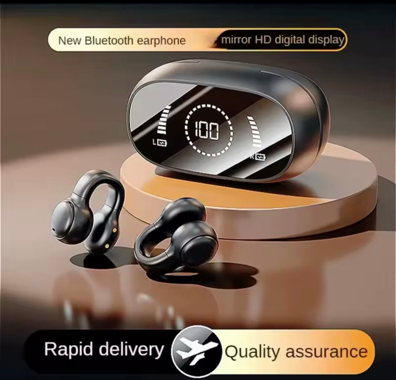 X51 Open-Ear Wireless Earbuds - Bone Conduction Sport Headphones
